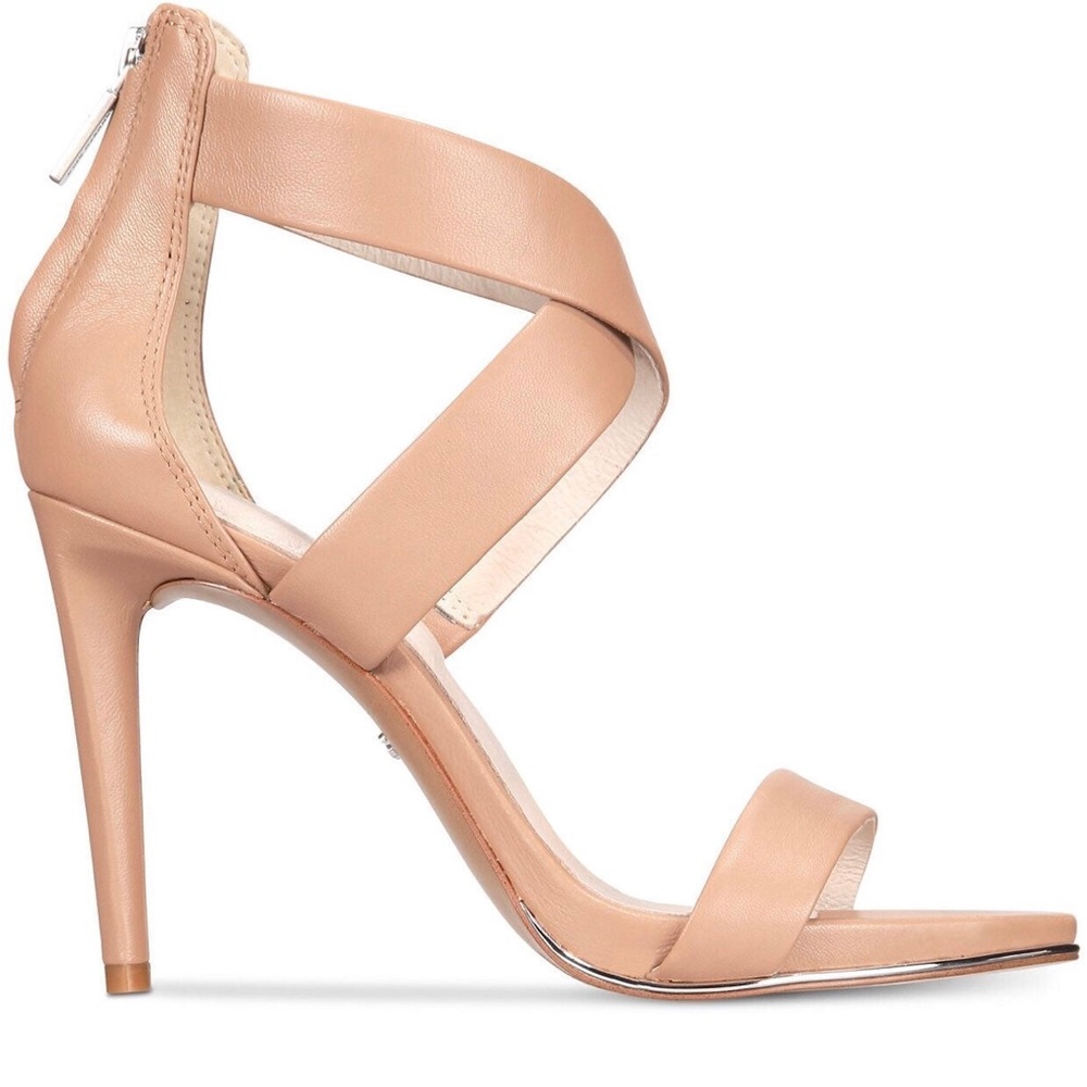 NEW Kenneth Cole New York Women's Brooke Cross High Heel Dress Sandals